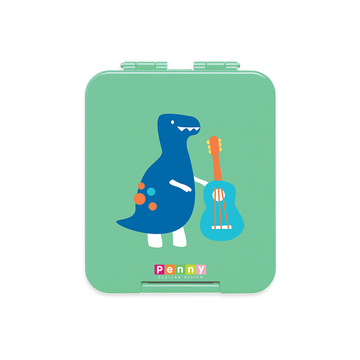 Medium Bento Box — Dino Rock