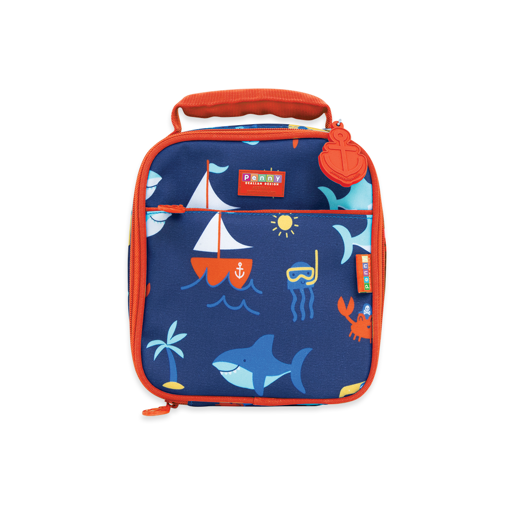 Penny Scallan Mini Insulated Lunch Bag Anchors Away