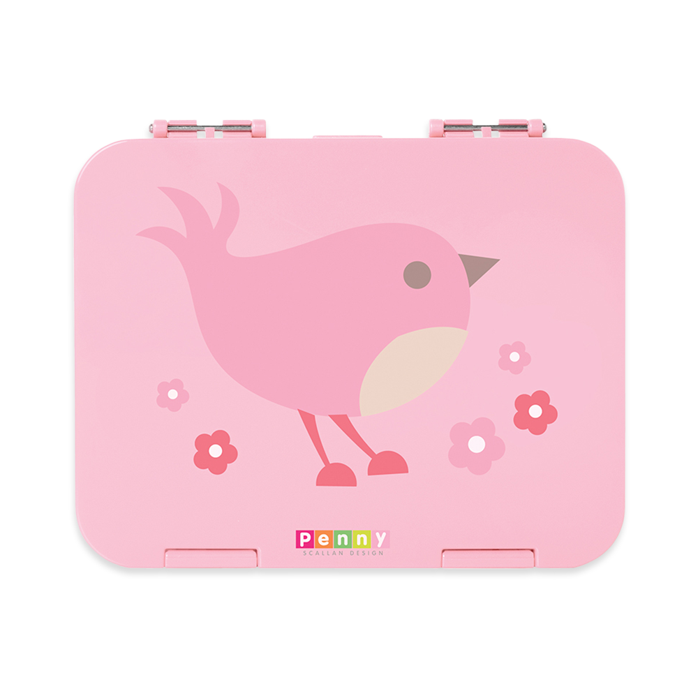 Penny Scallan Chirpy Bird Large Bento Box Front view