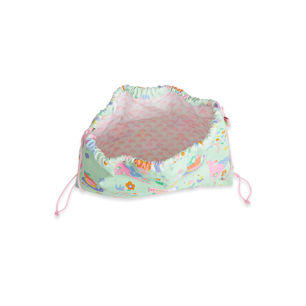Penny Scallan Drawstring Bag Kipping Koala open view