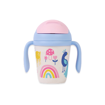 Bamboo Sippy Cup - Rainbow Days