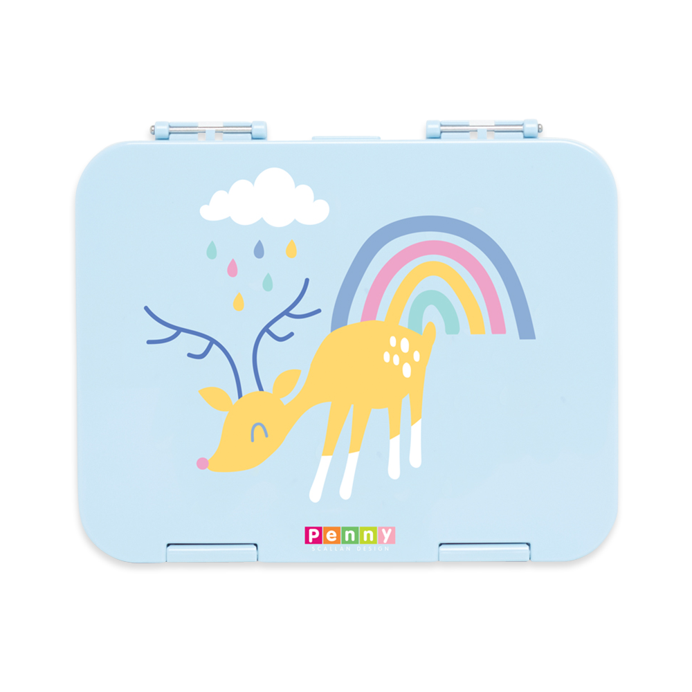 Penny Scallan Rainbow Day Large Bento Box Front view