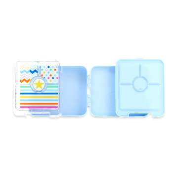 Medium Bento + Stainless Steel Drink Bottle Pack - Rainbow Days