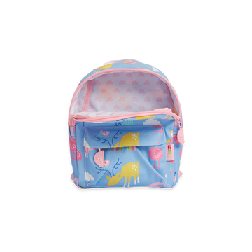 Small Backpack with Rein - Rainbow Days
