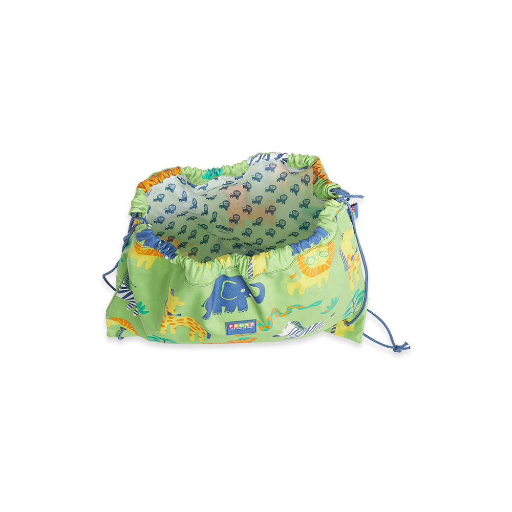 Penny Scallan Drawstring Bag Wild Thing open view